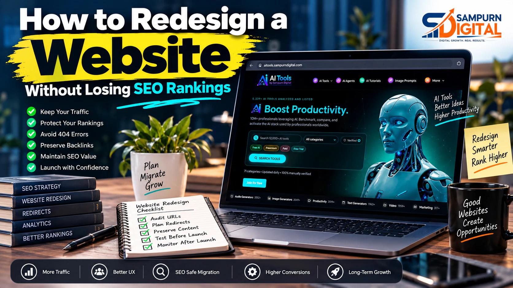 How to Redesign a Website Without Losing SEO Rankings
