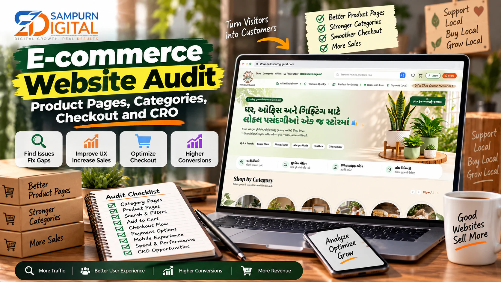 E-commerce Website Audit: Product Pages, Categories, Checkout and CRO