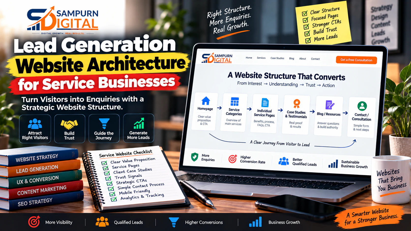 Lead Generation Website Architecture for Service Businesses