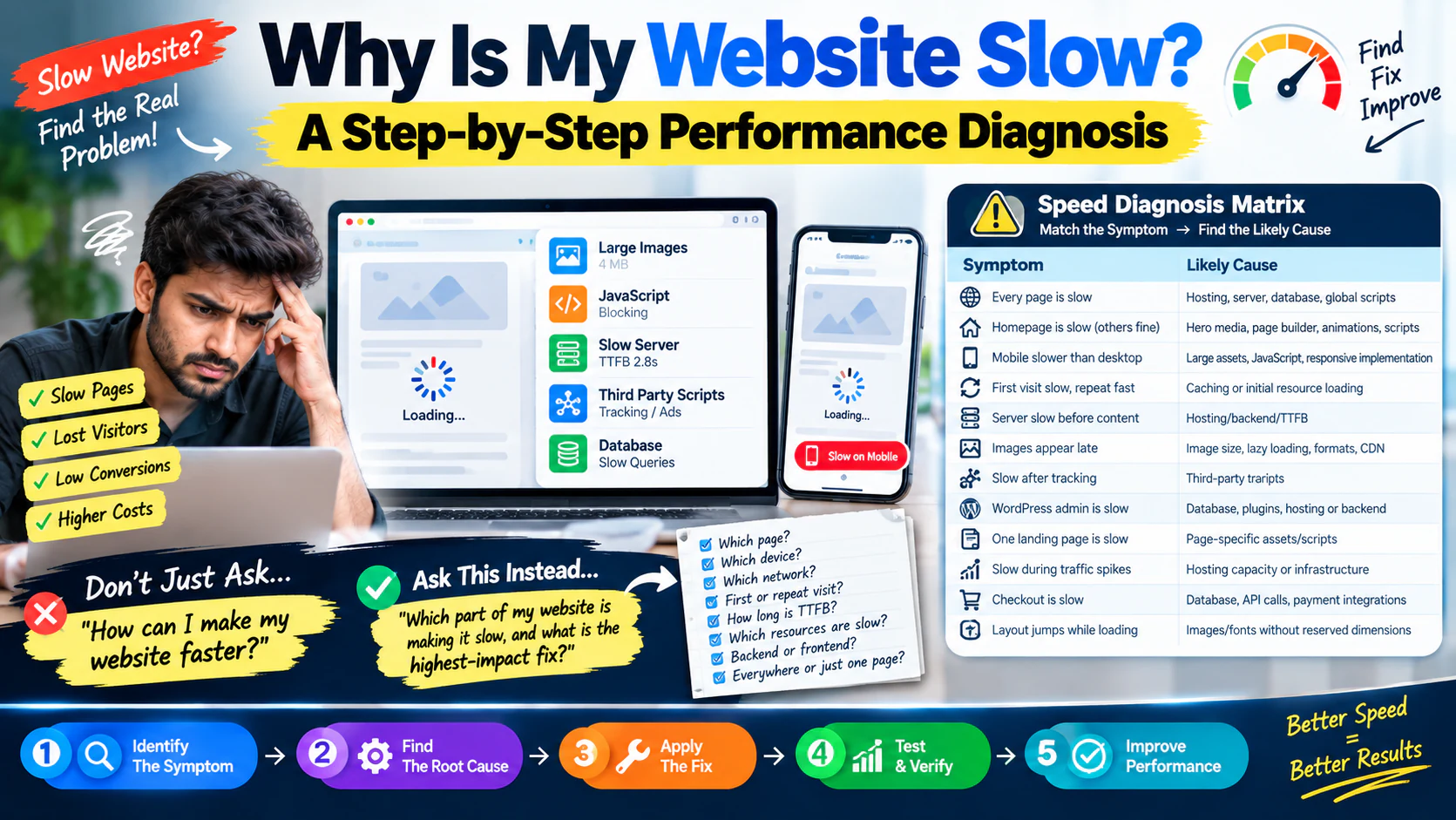 Why Is My Website Slow? A Step-by-Step Performance Diagnosis