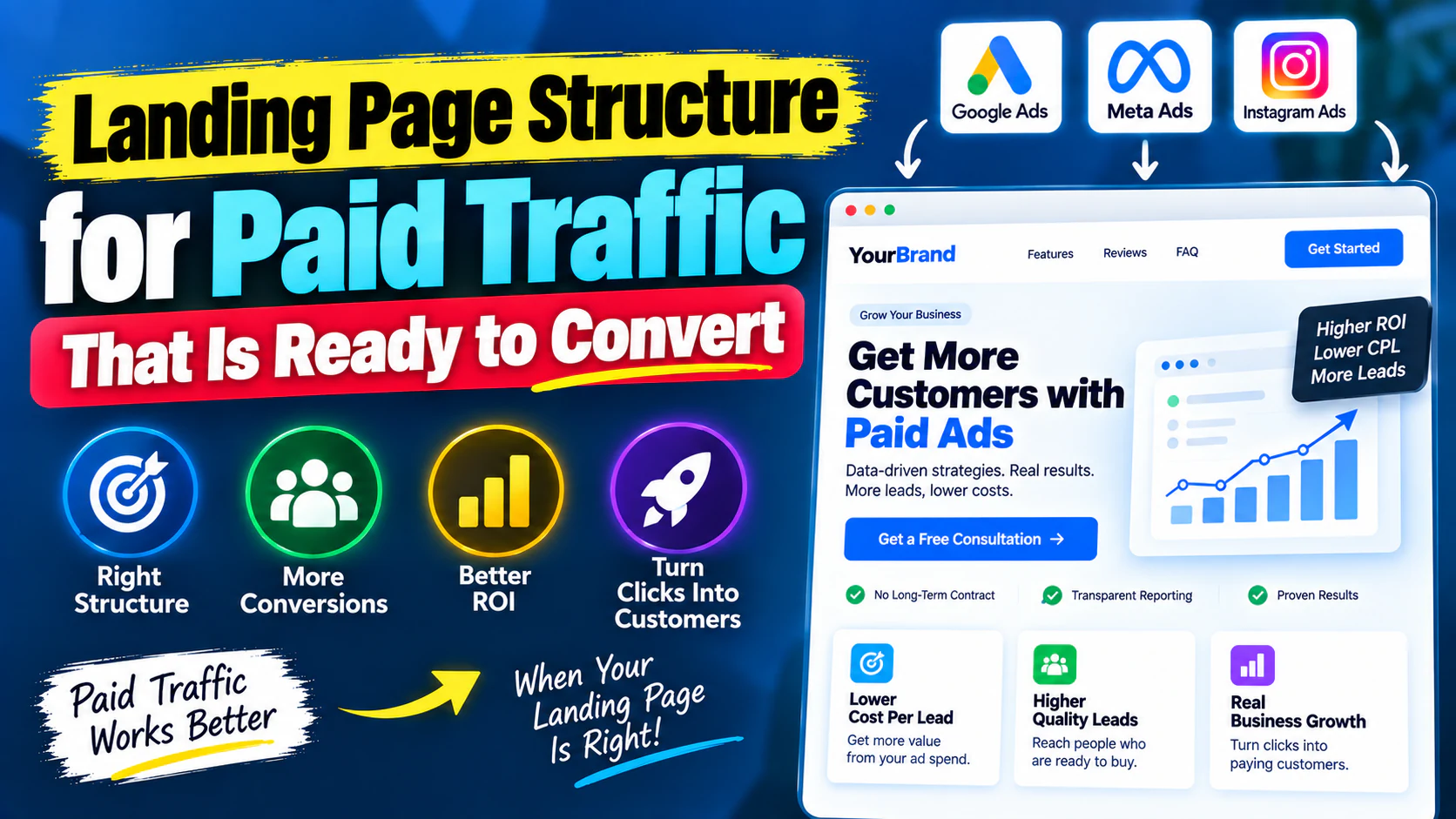 Landing Page Structure for Paid Traffic That Is Ready to Convert — Sampurn Digital SEO Strategy